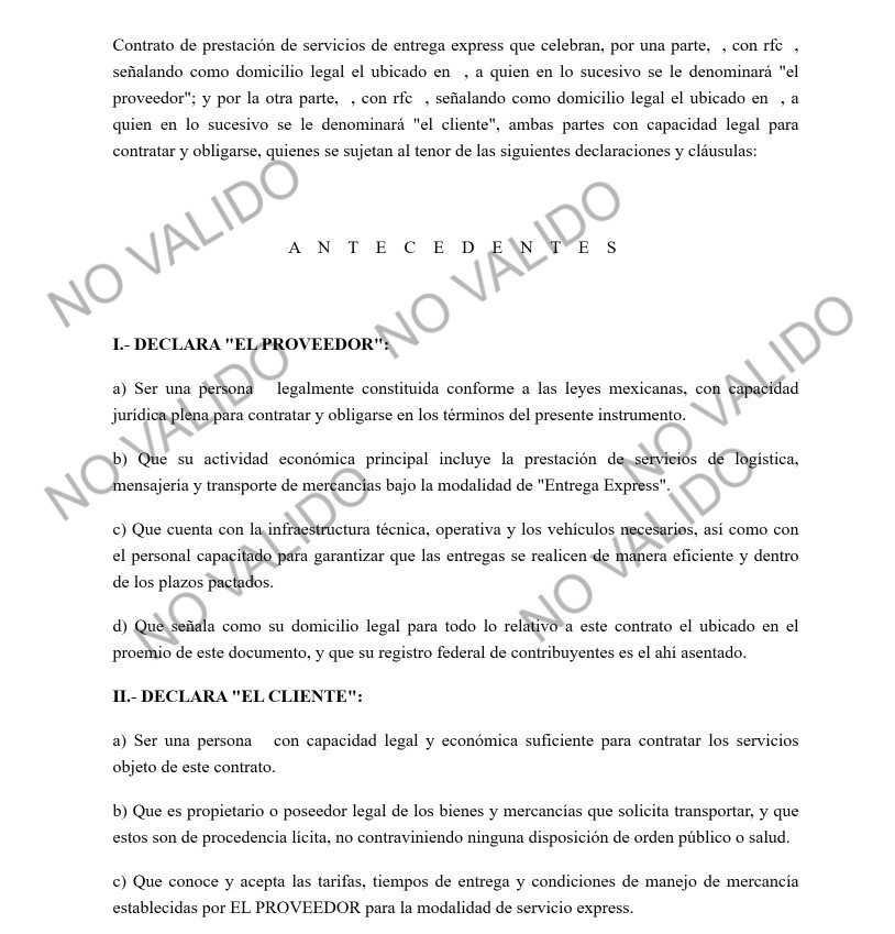 Entrega Express - Página 1